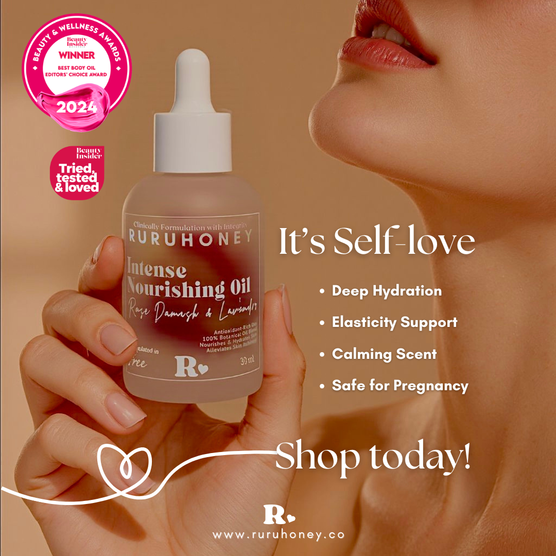 1- Intense Nourishing Oil | RURUHONEY