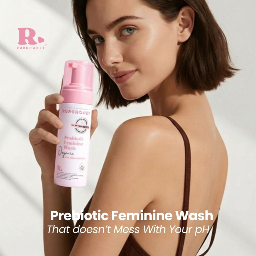 3- Prebiotic Feminine Wash, Organic Aloe Vera & Centella