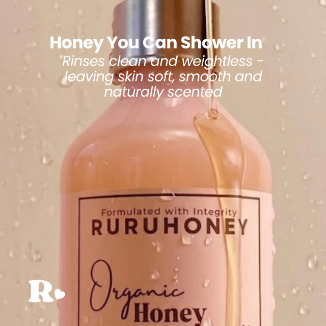 Organic Honey Shower Oil