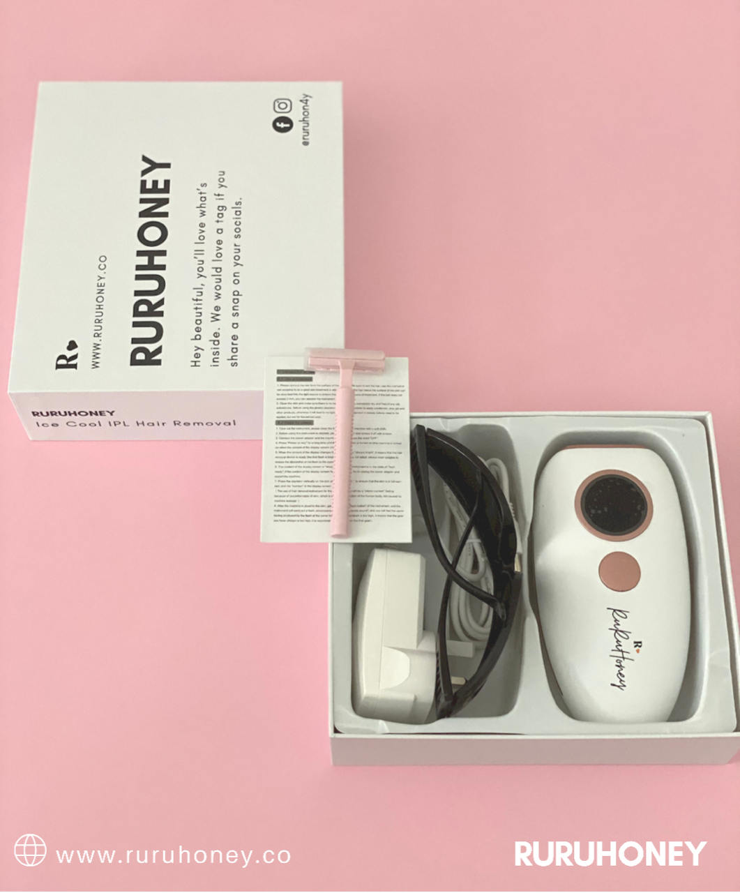 3- Ice Cool IPL Hair Removal | RURUHONEY (SOLD OUT）